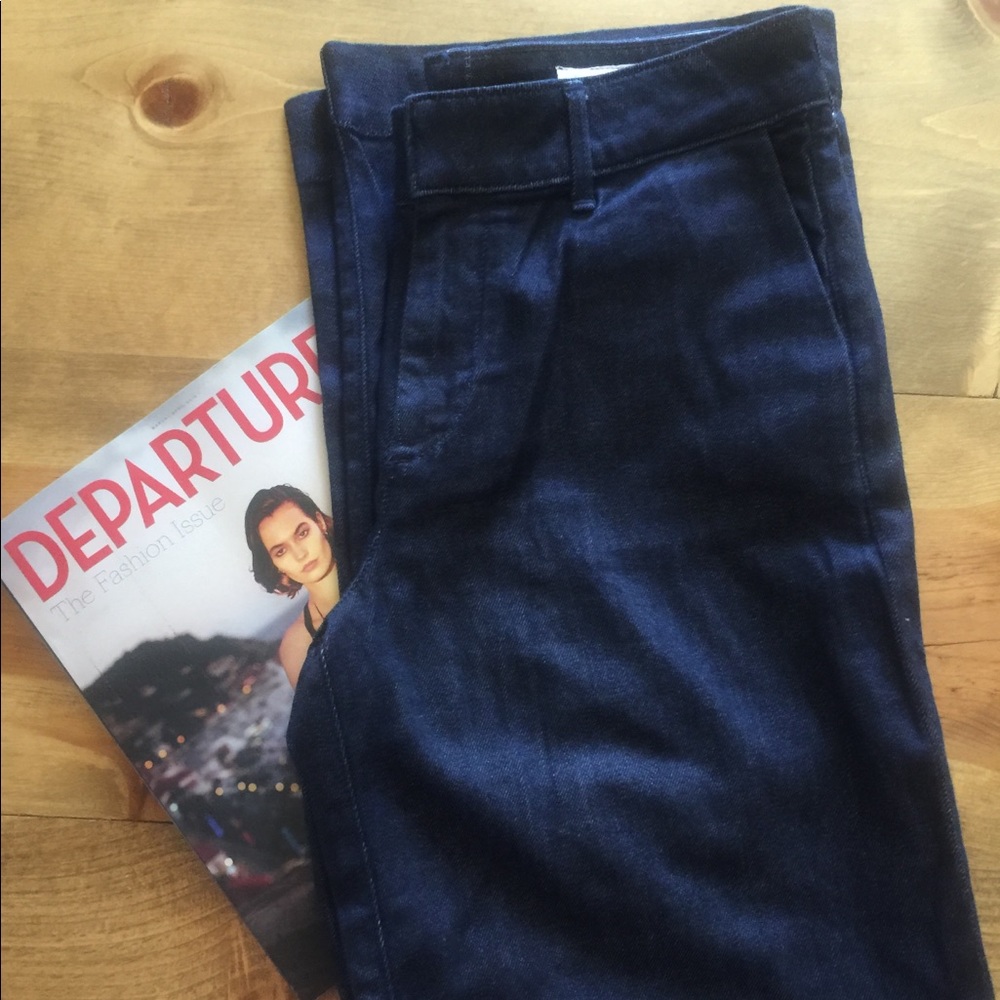 DENIM TROUSERS
